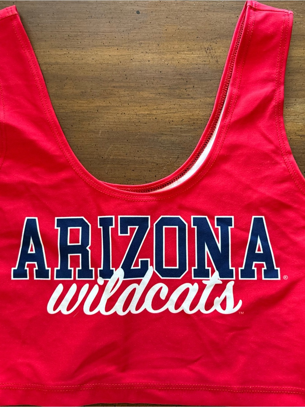 Arizona Wildcats Red Crop Tank Top